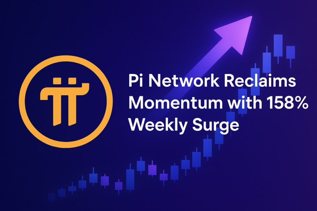 Pi News: Pi Network Reclaims Strong Momentum with 158% Weekly Surge