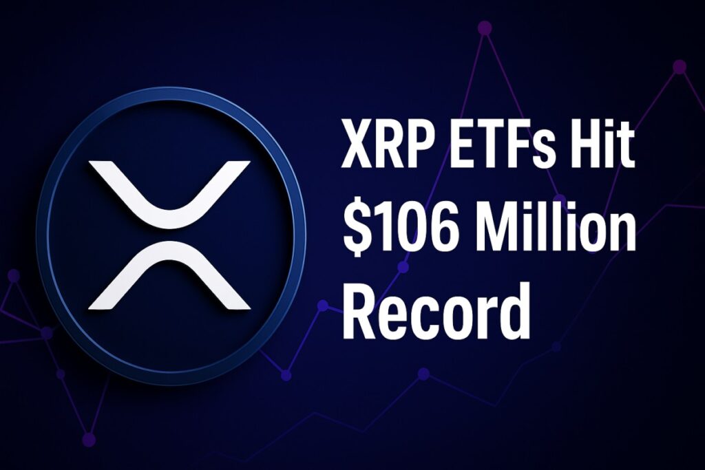 XRP ETF News: Leveraged Fund Hits $106 Million Record Inflows