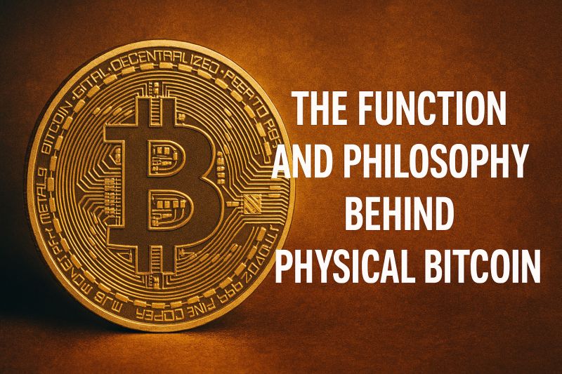 The Function and Philosophy Behind Physical Bitcoin