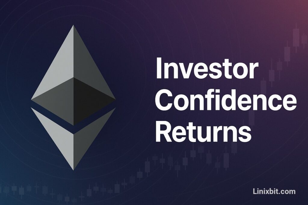 Investor Confidence Returns to Ethereum Price Prediction
