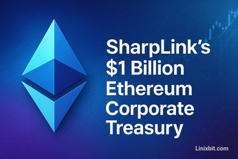 Analyzing SharpLink's Bold $1 Billion Ethereum Corporate Treasury Bet