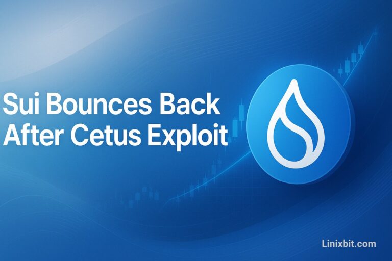 Sui Crypto Recovery Shows How the Network Bounced Back After the Cetus Exploit