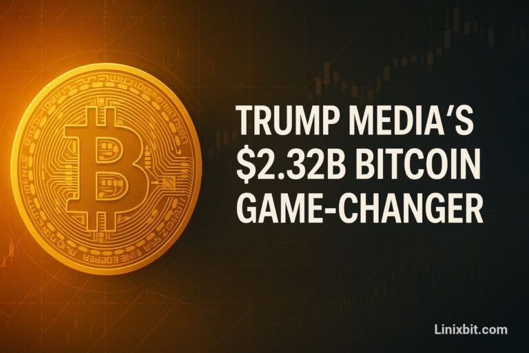 Trump Media's Bold $2.32B Bitcoin Treasury Signals Major Corporate Bitcoin Adoption Shift