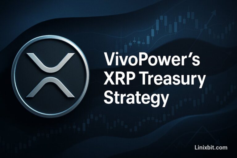 VivoPower Pioneers Public Company XRP Treasury Strategy with Royal Backing